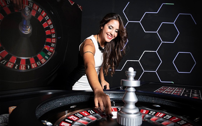 Live Roulette Game At Casino