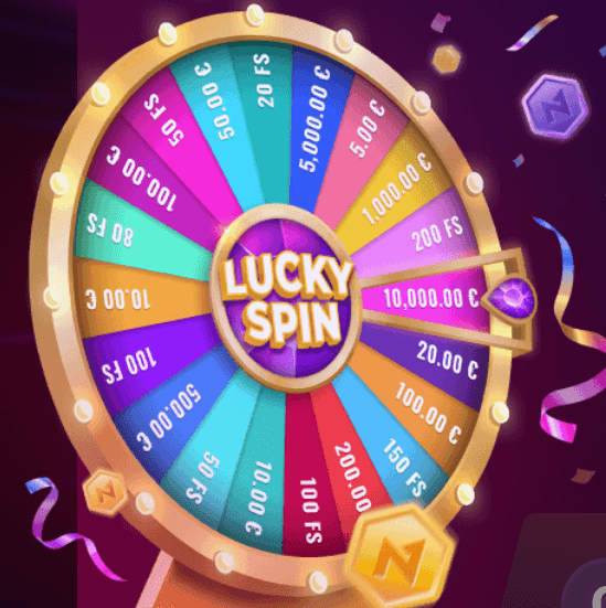 Lucky Spin Feature At N1Bet Casino