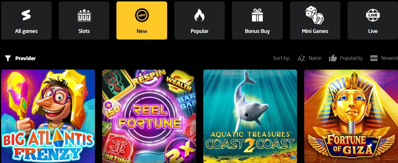 New Online Games Stay Casino